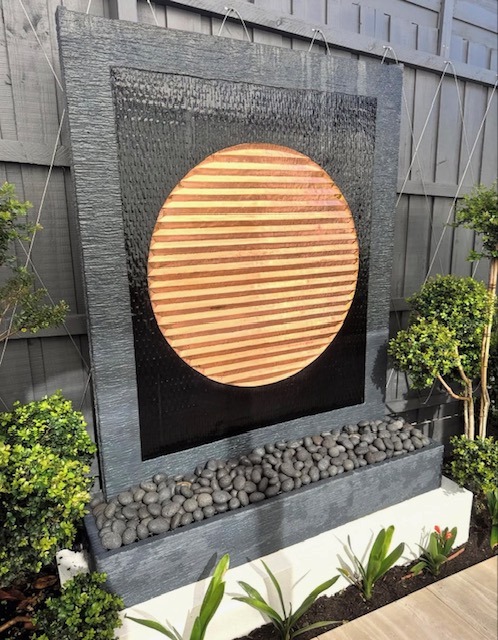 Water Wall – Sunset